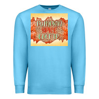 Ocean Blue Pumpkin spice latte Premium Sweatshirt - NancyCooperArtShop