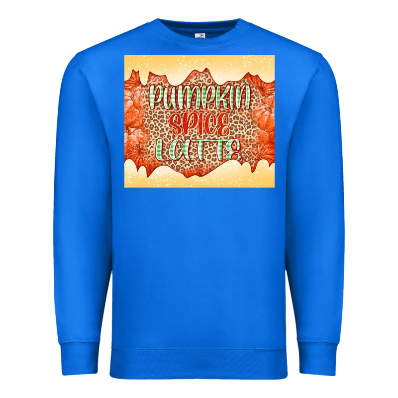 Pumpkin Spice Latte Premium Sweatshirt by NancyCooperArtShop | Teevron
