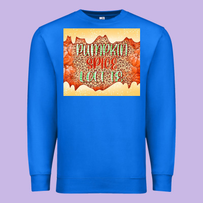 Pumpkin Spice Latte Premium Sweatshirt Designed By Nancycooperartshop