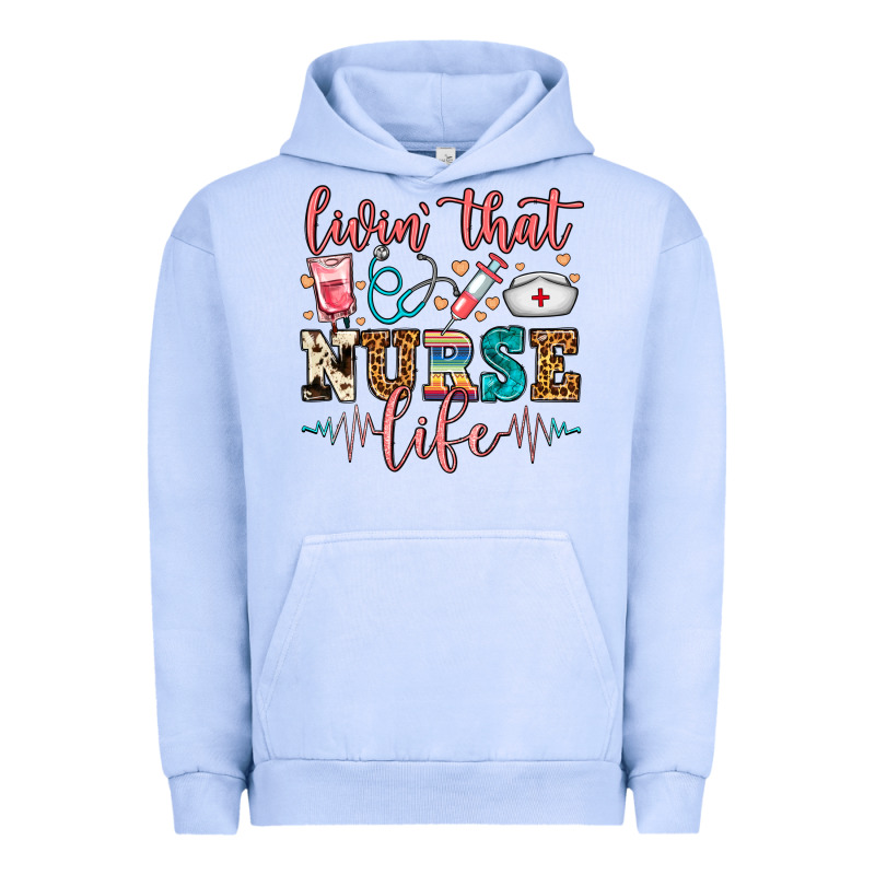 Livin' That Nurse Life Urban Hoodie by FaDigitalArtStudio | Teevron