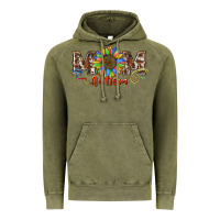 Vintage Olive autism mom Vintage Hoodie - BarkalooDesign