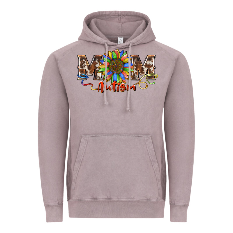 Autism Mom Vintage Hoodie by BarkalooDesign | Teevron