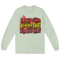 Matcha she belongs among the wildflowers Long Sleeve Tee - NancyCooperArtShop