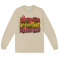 Mushroom she belongs among the wildflowers Long Sleeve Tee - NancyCooperArtShop