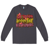 Smoke she belongs among the wildflowers Long Sleeve Tee - NancyCooperArtShop