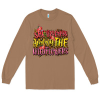Toasted Coconut she belongs among the wildflowers Long Sleeve Tee - NancyCooperArtShop