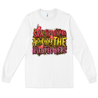 White she belongs among the wildflowers Long Sleeve Tee - NancyCooperArtShop