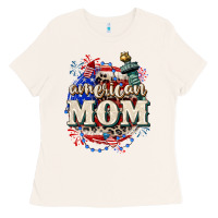 Bone American Mom 4th of July Ladies Tee - CowGirlArtShop