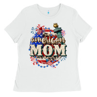 American Mom 4th Of July Ladies Tee | Teevron