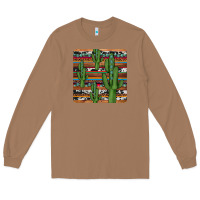 Toasted Coconut cactus gemstone coaster Long Sleeve Tee - JahusDesignShop