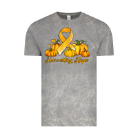 Cloud Rock childhood cancer awareness month harvesting hope Vintage Tee - Jasminsmagicworld