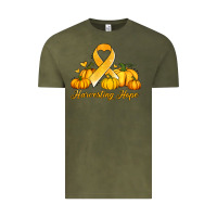 Vintage Olive childhood cancer awareness month harvesting hope Vintage Tee - Jasminsmagicworld