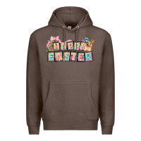 Coffee Happy Easter plate letters Easter Day Premium Hoodie - HowdyJamesFarm