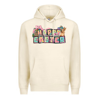 Tofu Happy Easter plate letters Easter Day Premium Hoodie - HowdyJamesFarm
