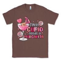 Chestnut even cupid needs a margarita Classic Tee - MaliasSmallBusiness