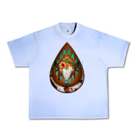 Grape Ice aztec bullskull teardrop earrings Urban Heavy Tee - Jasminsmagicworld