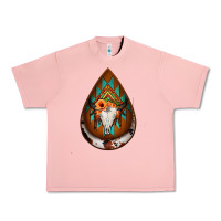Salmon aztec bullskull teardrop earrings Urban Heavy Tee - Jasminsmagicworld