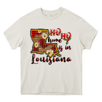 Cream ho ho home is in louisiana Heavy Core Tee - FaDigitalArtStudio