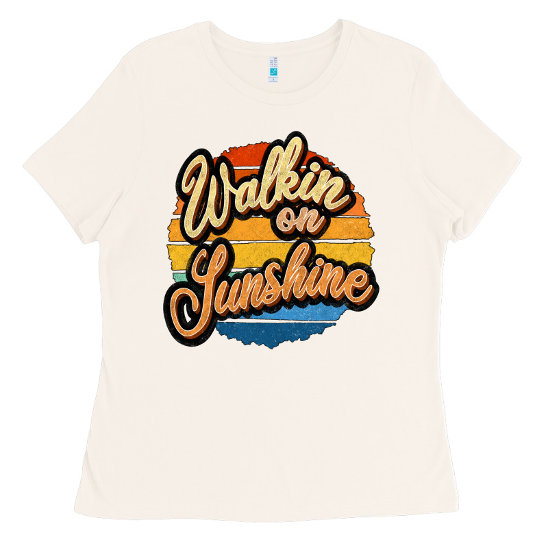 Walking On Sunshine Ladies Tee by JahusDesignShop | Teevron