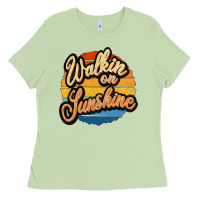 Matcha Walking on Sunshine Ladies Tee - JahusDesignShop