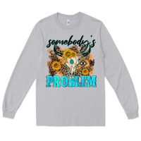 Moon Dust somebodys problem Long Sleeve Tee - NancyCooperArtShop