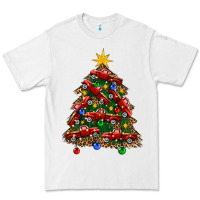 White christmas truck tree Premium Tee - FaDigitalArtStudio