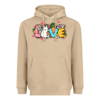 Mushroom Love Easter Heavyweight Hoodie - NancyCooperArtShop