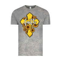 Cloud Rock faith childhood cancer Vintage Tee - Jasminsmagicworld
