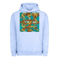 Pigment Grape Ice western aztec leopard glitter seamless pattern Urban Hoodie - FaDigitalArtStudio