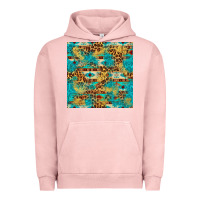 Western Aztec Leopard Glitter Seamless Pattern Urban Hoodie | Teevron