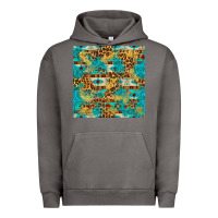 Pigment Tornado western aztec leopard glitter seamless pattern Urban Hoodie - FaDigitalArtStudio