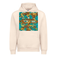 Sandshell western aztec leopard glitter seamless pattern Urban Hoodie - FaDigitalArtStudio