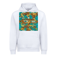 White western aztec leopard glitter seamless pattern Urban Hoodie - FaDigitalArtStudio