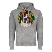 Cloud Rock Christmas St. Bernard Vintage Hoodie - RanaPortraitStore