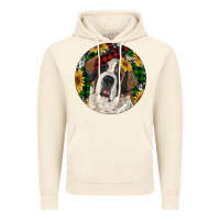 Vintage Artic Christmas St. Bernard Vintage Hoodie - RanaPortraitStore
