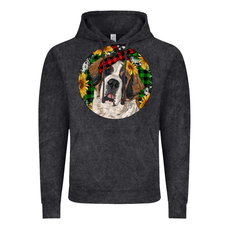 Christmas St. Bernard Vintage Hoodie by RanaPortraitStore | Teevron