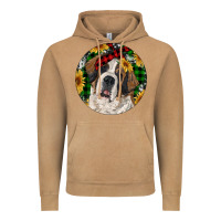 Vintage Camel Christmas St. Bernard Vintage Hoodie - RanaPortraitStore