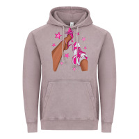 Vintage Zinc afro sneakers and heels Vintage Hoodie - NancyCooperArtShop