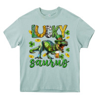 Arona Lucky saurus st.patricks day Heavy Core Tee - Neo Western
