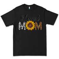 Black blessed mom Premium Tee - CowhideDigitalArt