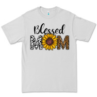 Dove Grey blessed mom Premium Tee - CowhideDigitalArt