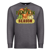Charcoal Heather Pumpkin season Premium Sweatshirt - NancyCooperArtShop