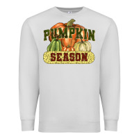 Dove Grey Pumpkin season Premium Sweatshirt - NancyCooperArtShop