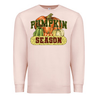 Pale Pink Pumpkin season Premium Sweatshirt - NancyCooperArtShop