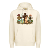 Tofu Western rabbit bunny with crosses Easter Day Premium Hoodie - HowdyJamesFarm