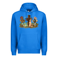 True Royal Western rabbit bunny with crosses Easter Day Premium Hoodie - HowdyJamesFarm
