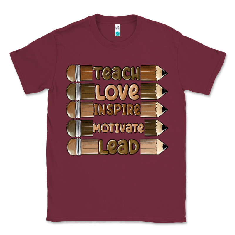 Teach Love Inspire Classic Tee by MaliasSmallBusiness | Teevron