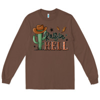 Chestnut raisin hell cowboy cactus Long Sleeve Tee - MaliasSmallBusiness
