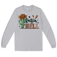 Moon Dust raisin hell cowboy cactus Long Sleeve Tee - MaliasSmallBusiness