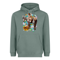 Happy Easter Day Rodeo Heavyweight Hoodie | Teevron